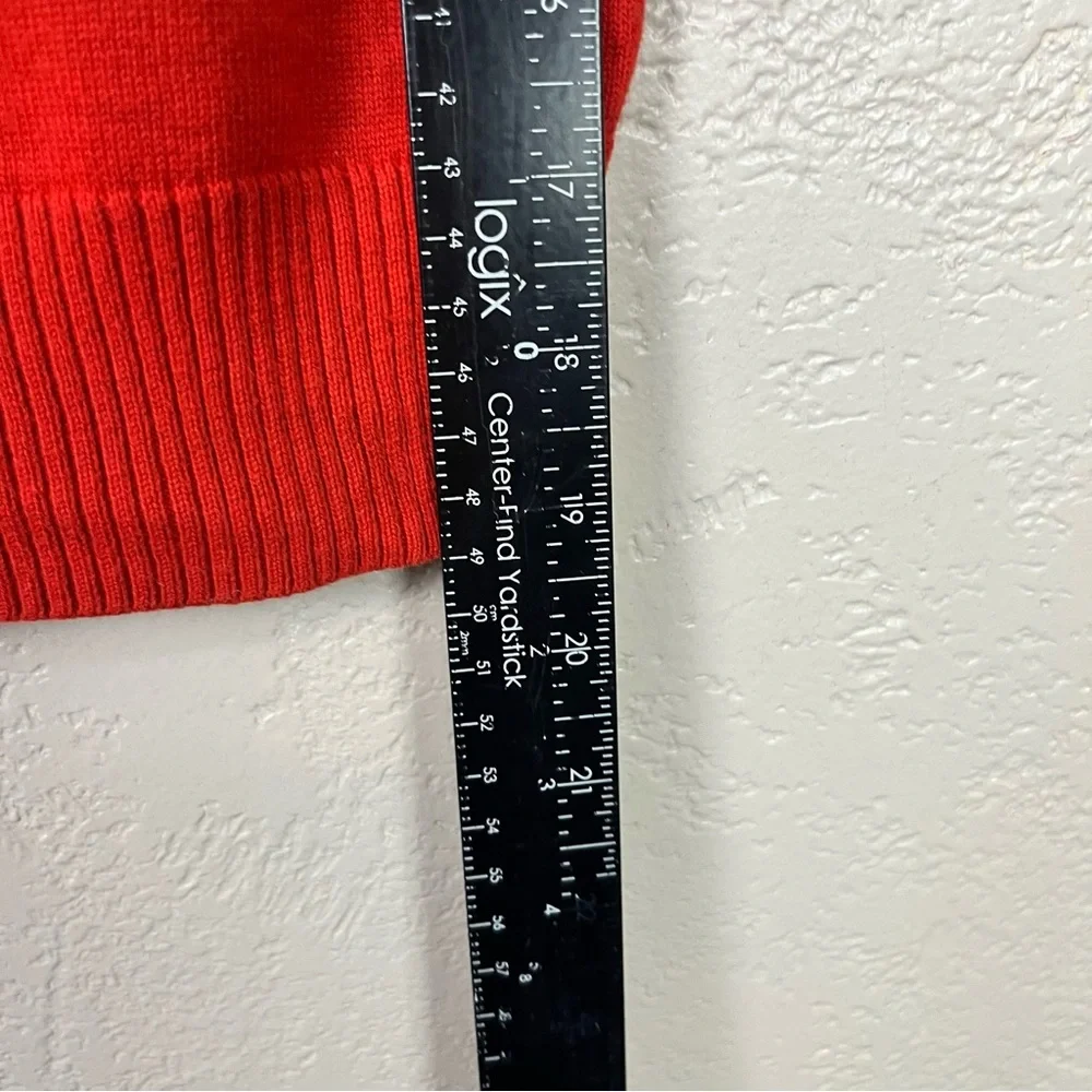 5 for $30 Old Navy Sweatshirt Sweater Pullover Quarter Zip Red Mens‎ Size M